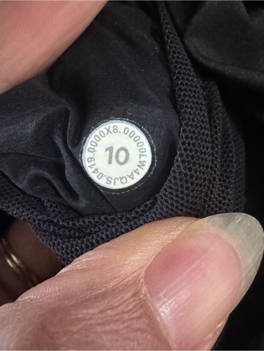 lululemon athletica Black Hooded Quilted Puffer Jacket - Picture 6 of 6